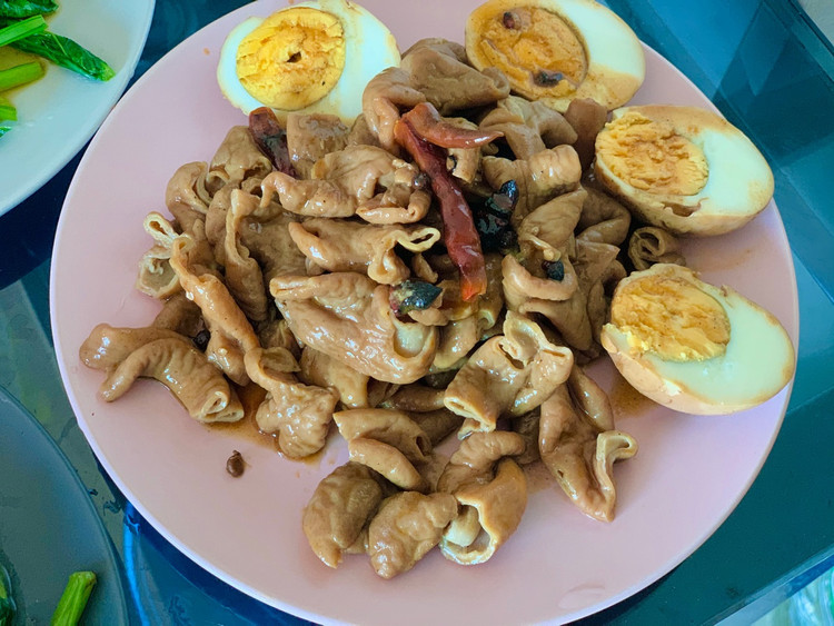 家庭版电饭煲卤大肠～图2