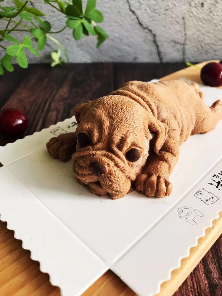 网红小狗慕斯蛋糕这样做,真的零失败!