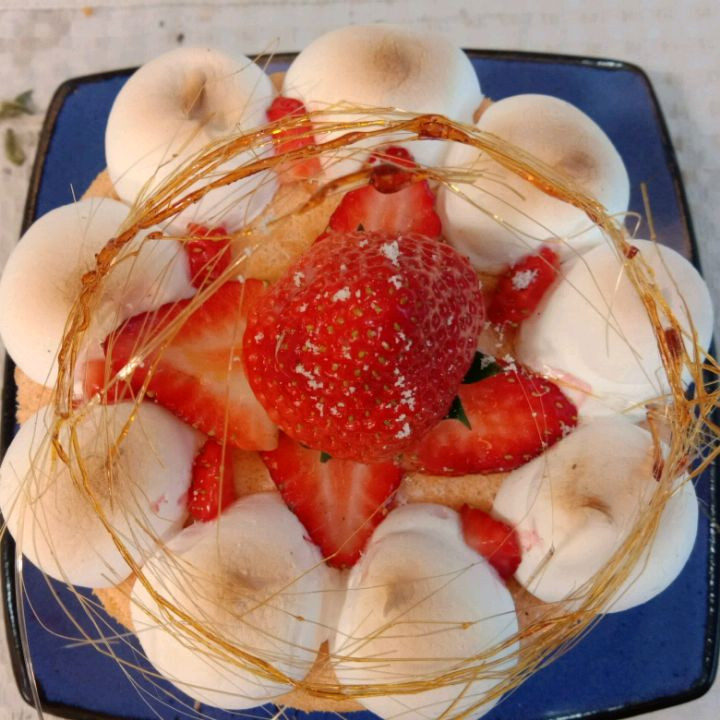 🍓草莓拔丝蛋糕🍓图1