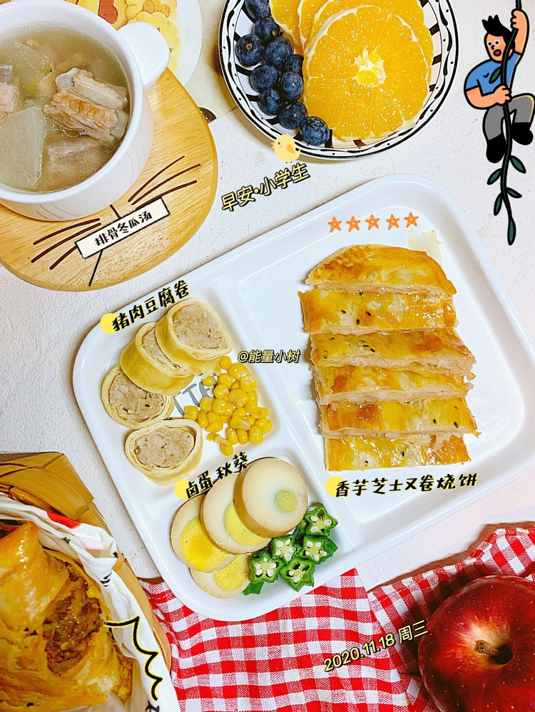 早安🔆我的小学生 | 早餐🍳 | 20.11.18图1