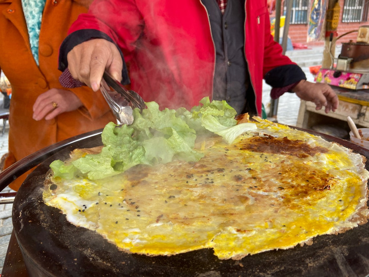 青园街范西路煎饼图片