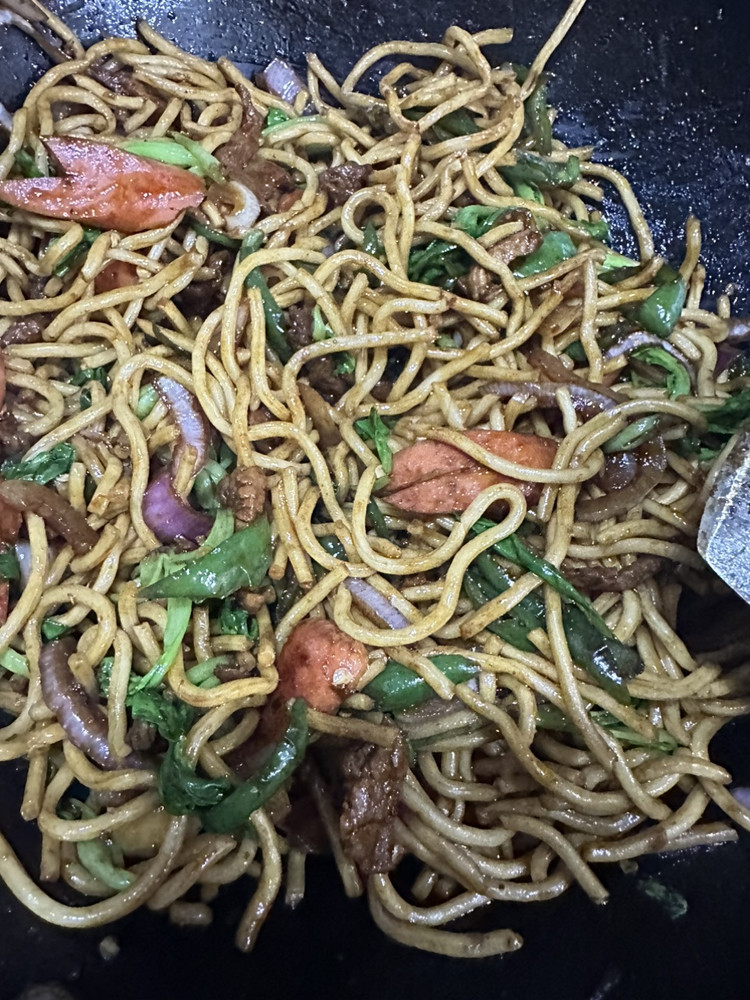 今日 来炒个面 超级好吃😋图2