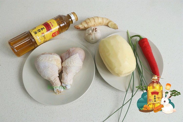 中秋国庆在家吃家常菜，土豆焖鸡，荤素搭配图9