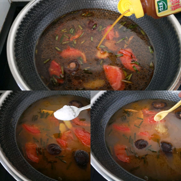 🍲红红火火的西红柿家庭火锅，好吃的嘞😋图5