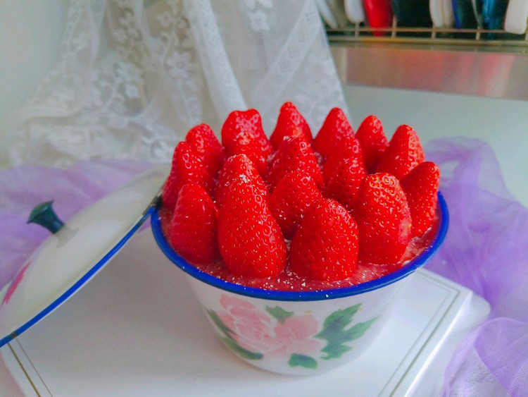 搪瓷盆草莓🍓蛋糕图3