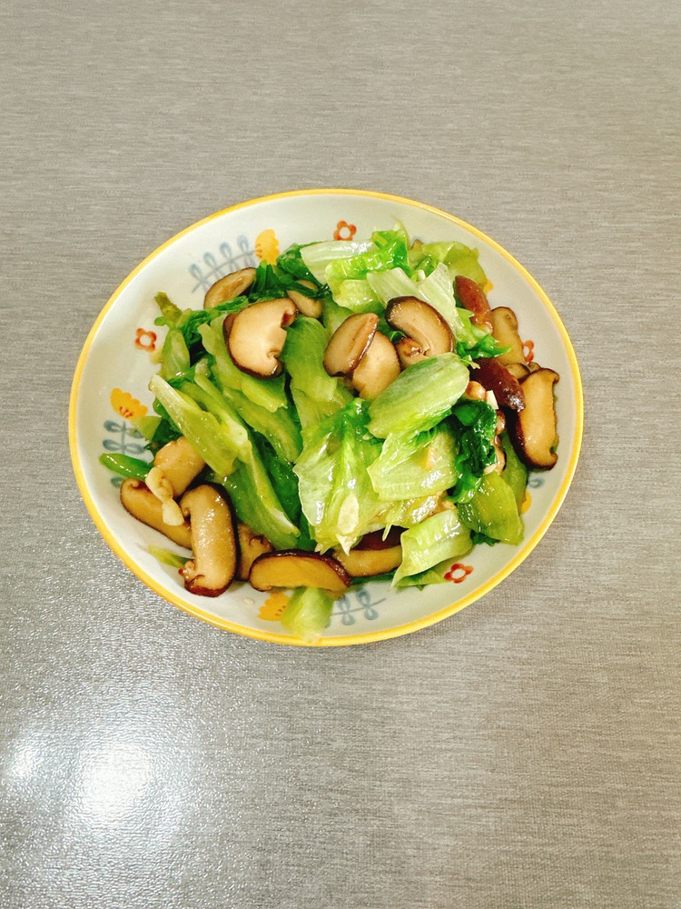生菜🥬炒香菇图4