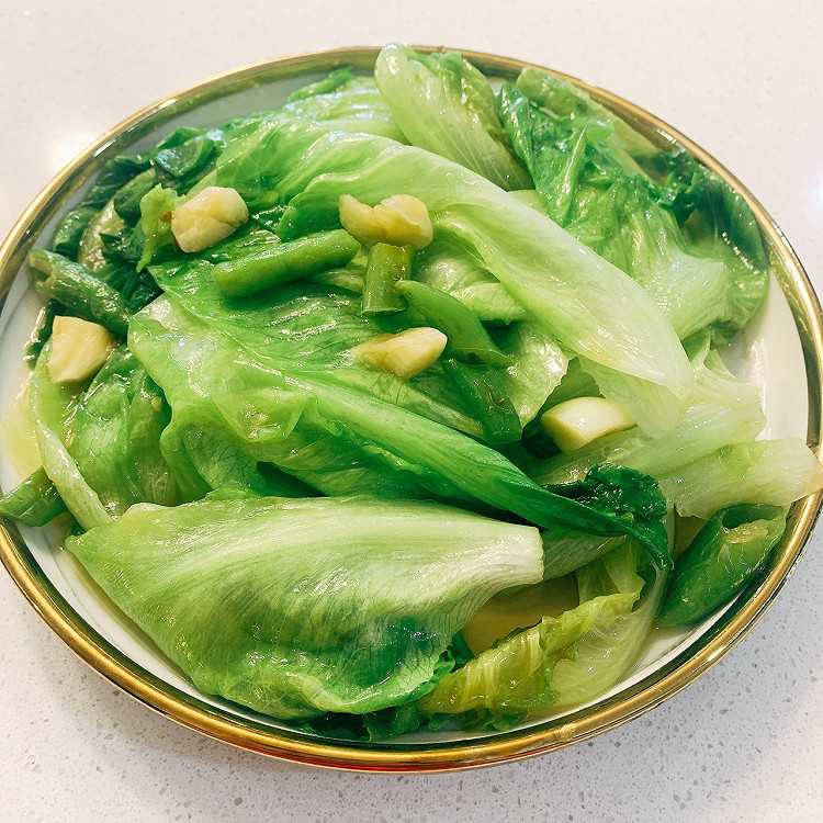 青椒炒生菜图2