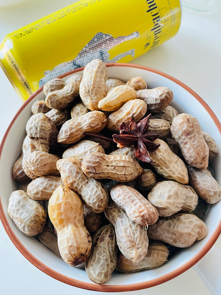 秋日里的一颗落花生啊🥜，只有用盐水煮过才算完美图2