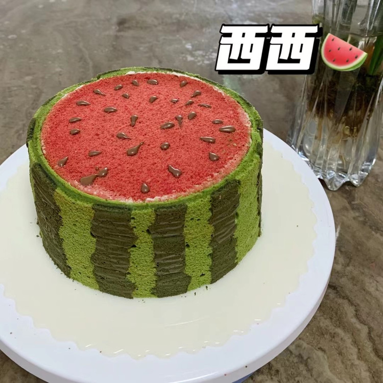 夏日限定—西瓜蛋糕🍰图1