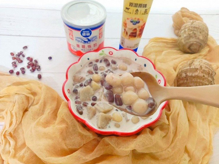 奶香红豆小圆子图1