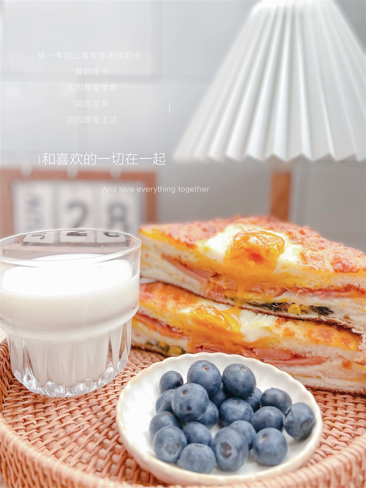 空气炸烤箱版三明治🥪|学会了还愁早餐吃什么吗？图1