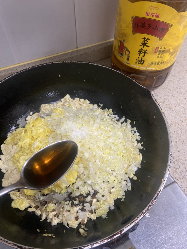 豆腐白菜素锅贴图3