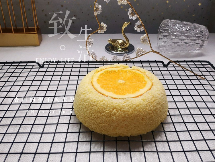 橙子蒸蛋糕图2