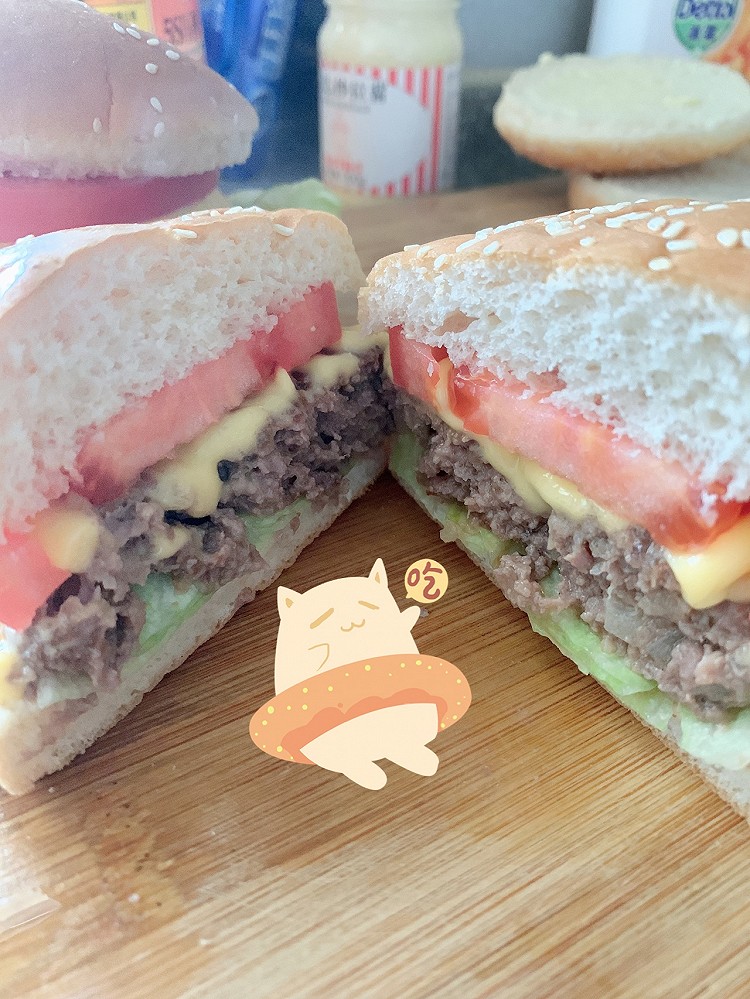 宅家自制：薯条🍟+汉堡🍔套餐图1