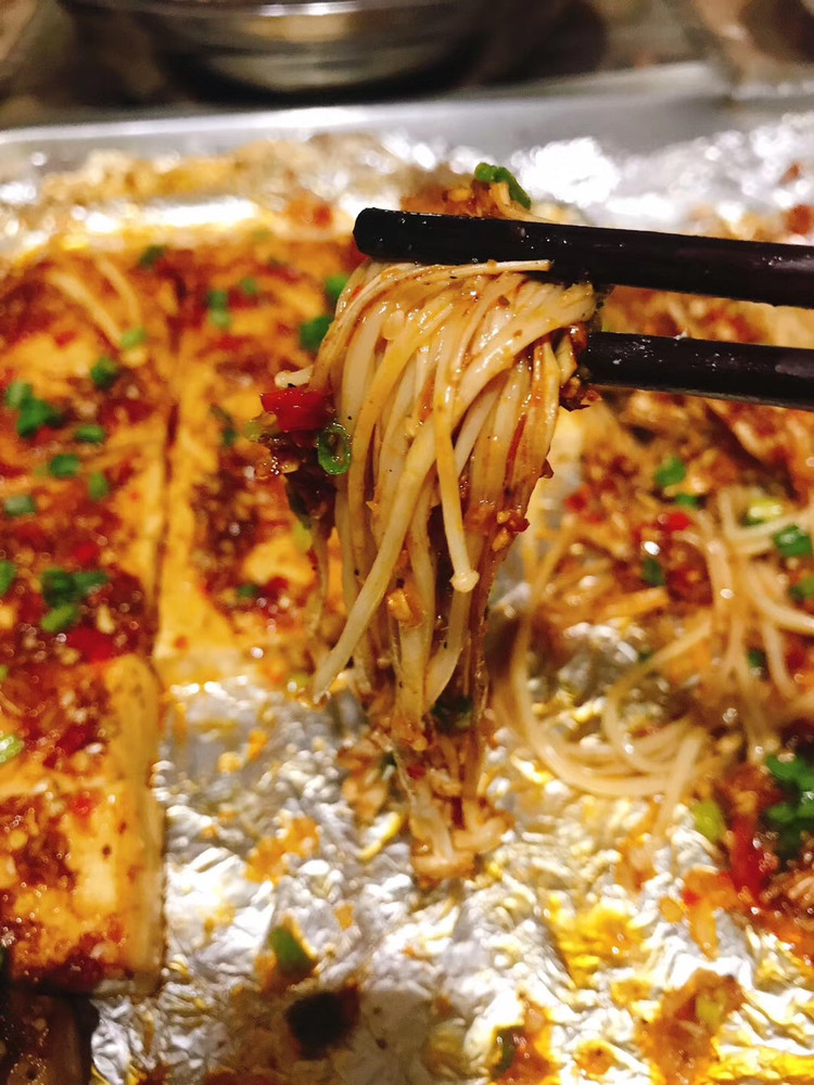 豆腐烤金针菇？金针菇烤豆腐？图9