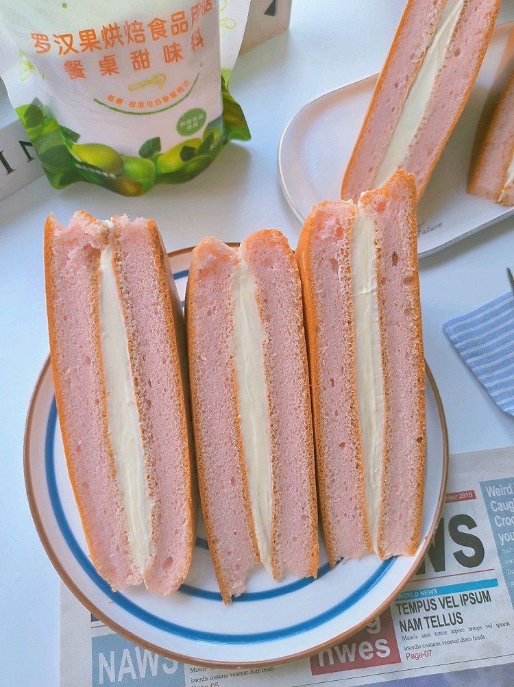 奶油蛋糕三明治图2