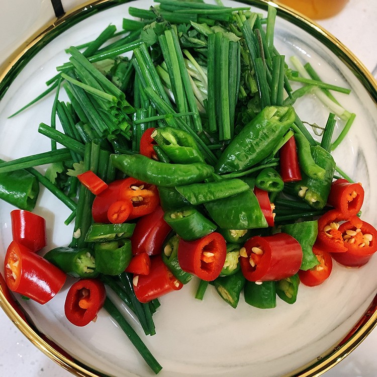 湖南腊肉炒香干图2