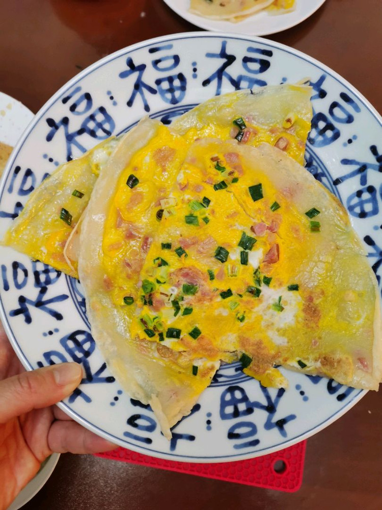 中式早餐：土鸡蛋煎饼图2