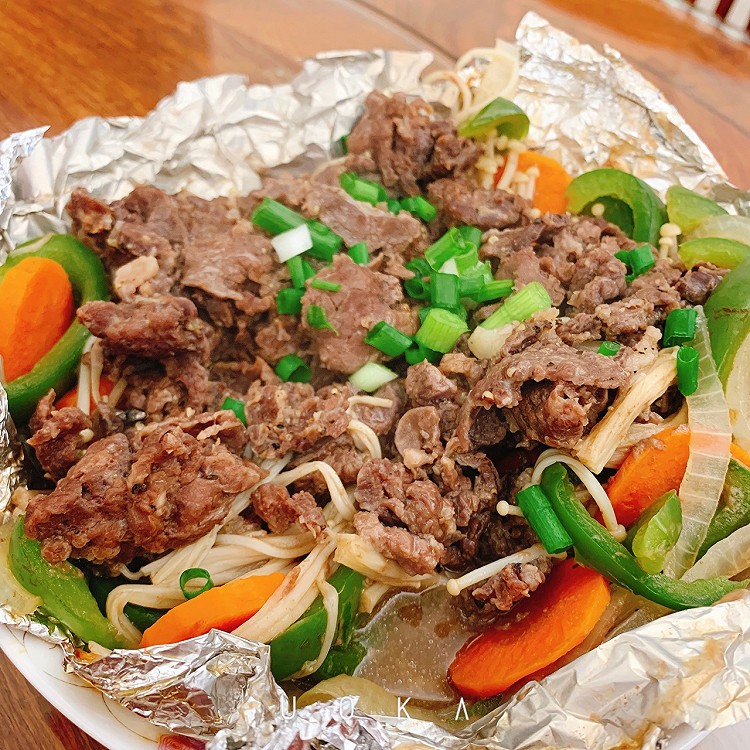 锡纸牛肉图1