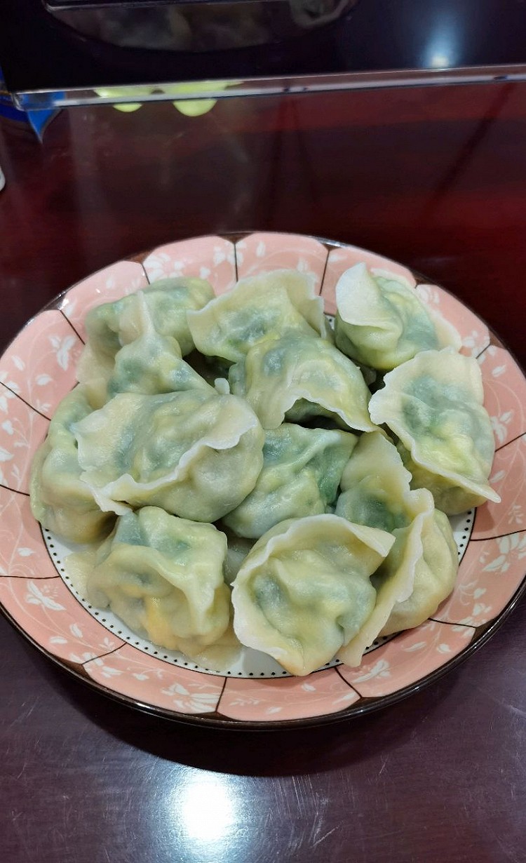 韭菜鸡蛋虾仁水饺