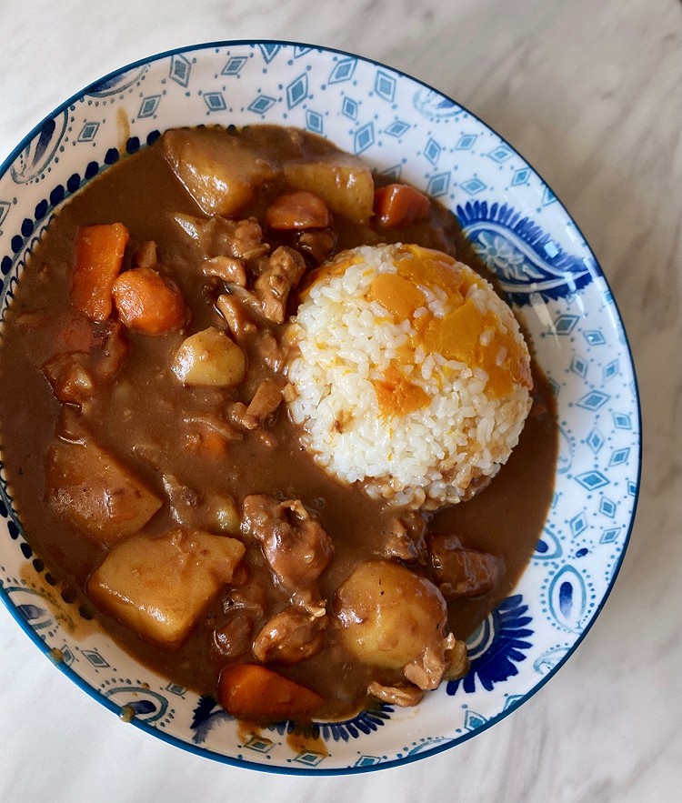 日式咖喱鸡肉饭图2