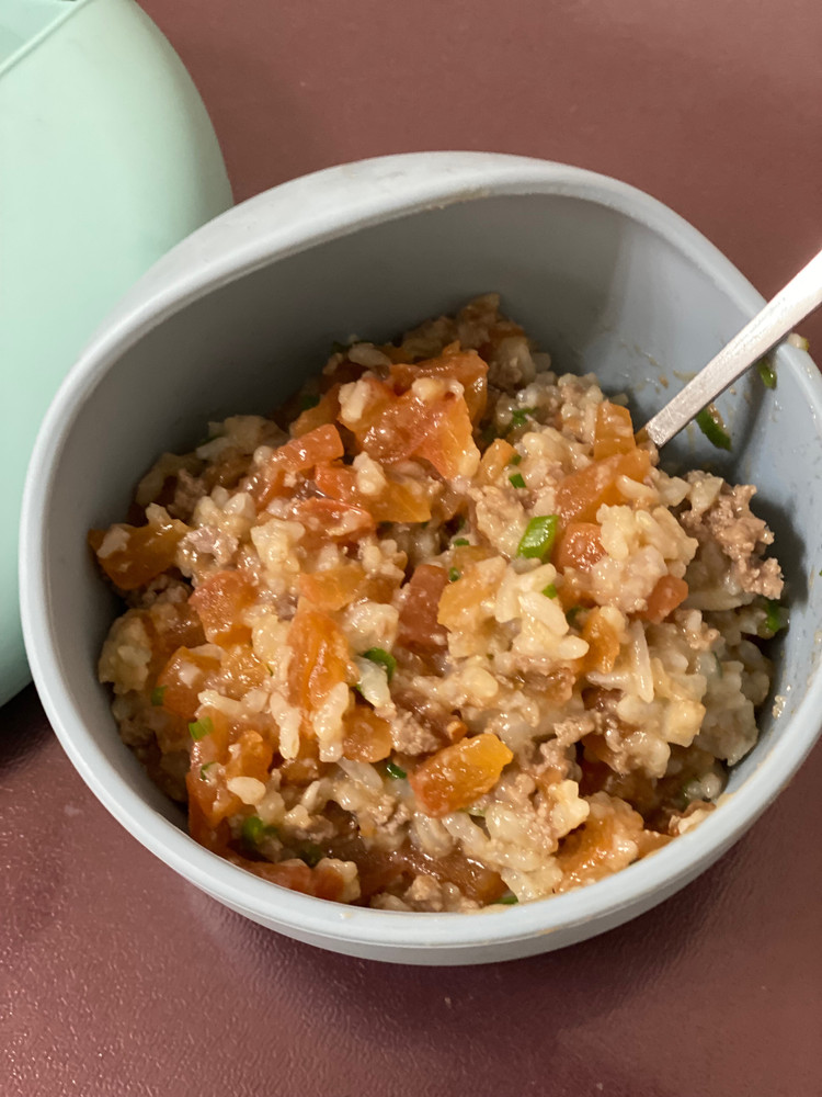 宝宝午餐打卡——西红柿牛肉烩饭图5