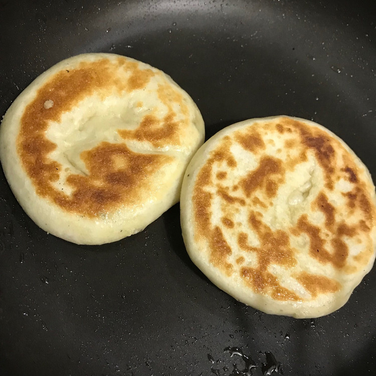 椒盐发面烙饼+绿豆汤图5