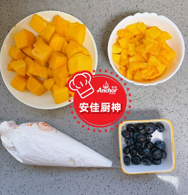 芝士芒果夹心奶油蛋糕图7