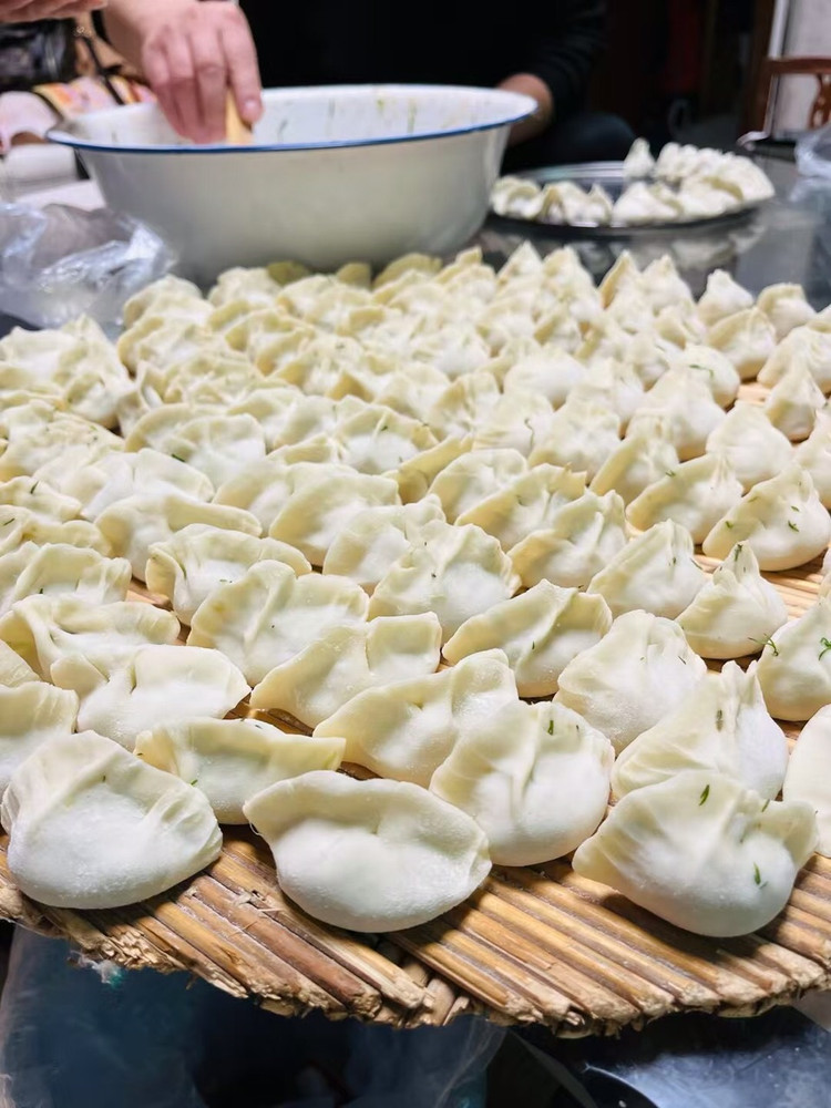 冬至已至～  🥟今年吃 韭黄和茴香馅哒图2