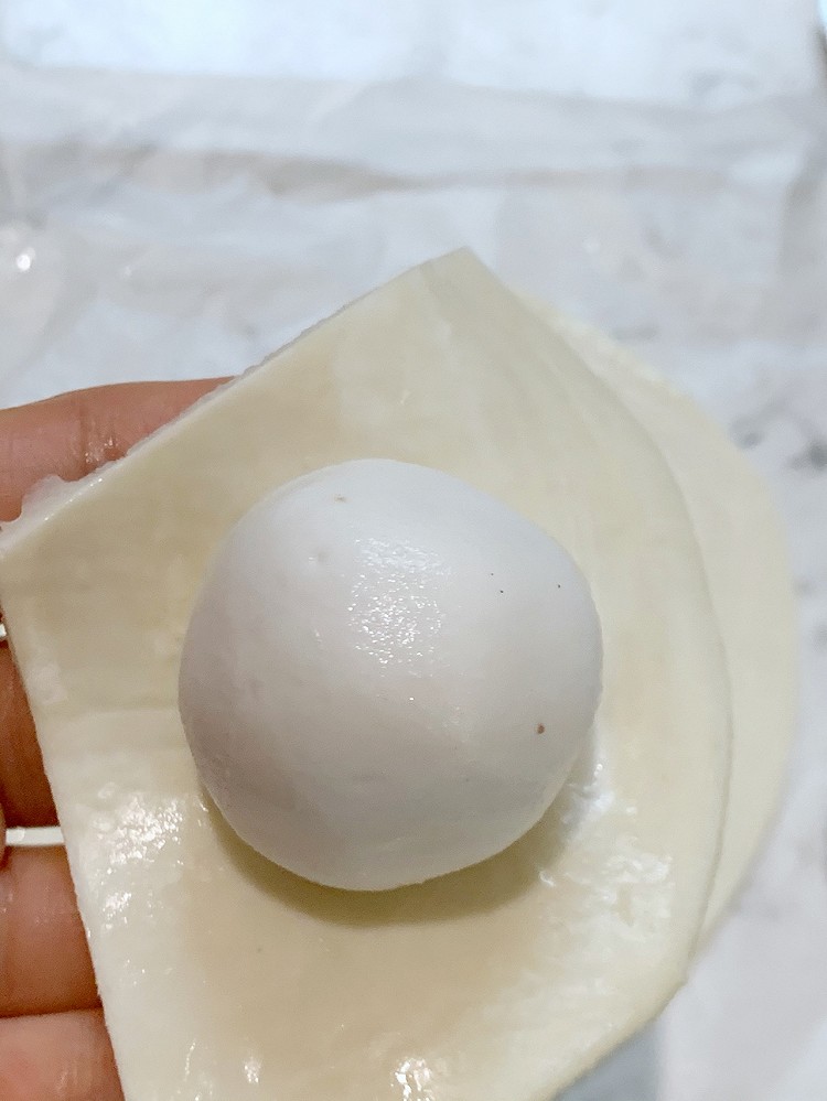 过年吃剩的元宵汤圆变身豆仙糕图8
