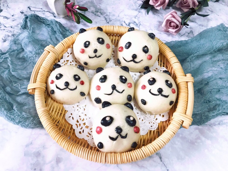 卡通豆沙包之🐼团团圆圆、轻松🐻 祝大家6⃣️1⃣️快乐❤图1