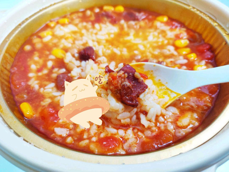 “它山的”原汤自热番茄牛腩汤泡饭，15分钟即享，一人食正好图4