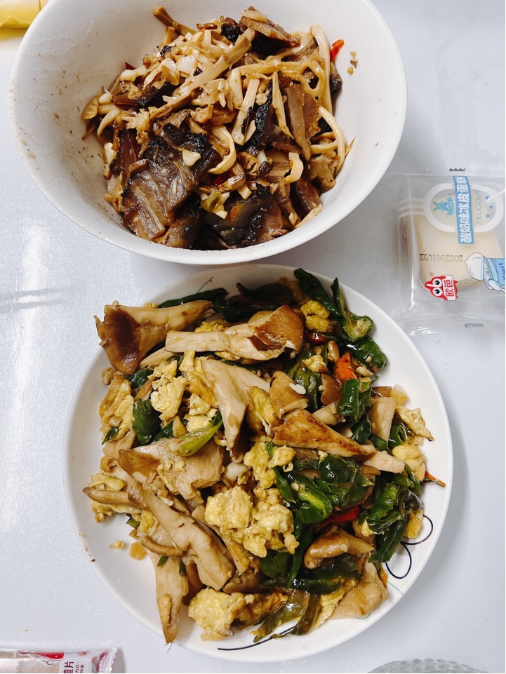#自己做的晚饭图1