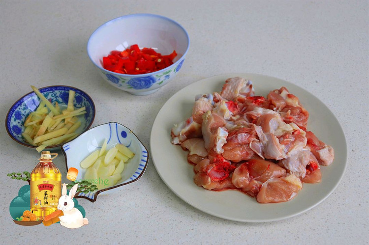 中秋国庆在家吃家常菜，土豆焖鸡，荤素搭配图5