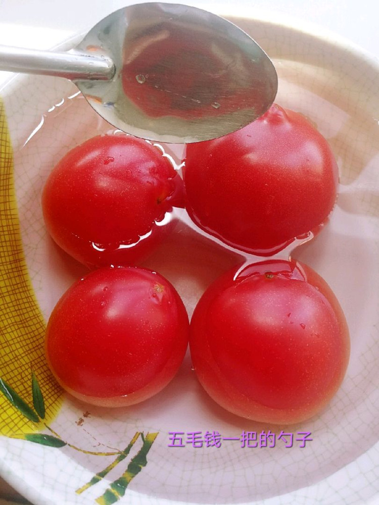 告诉大家一个去西红柿🍅 皮儿的诀窍：图1