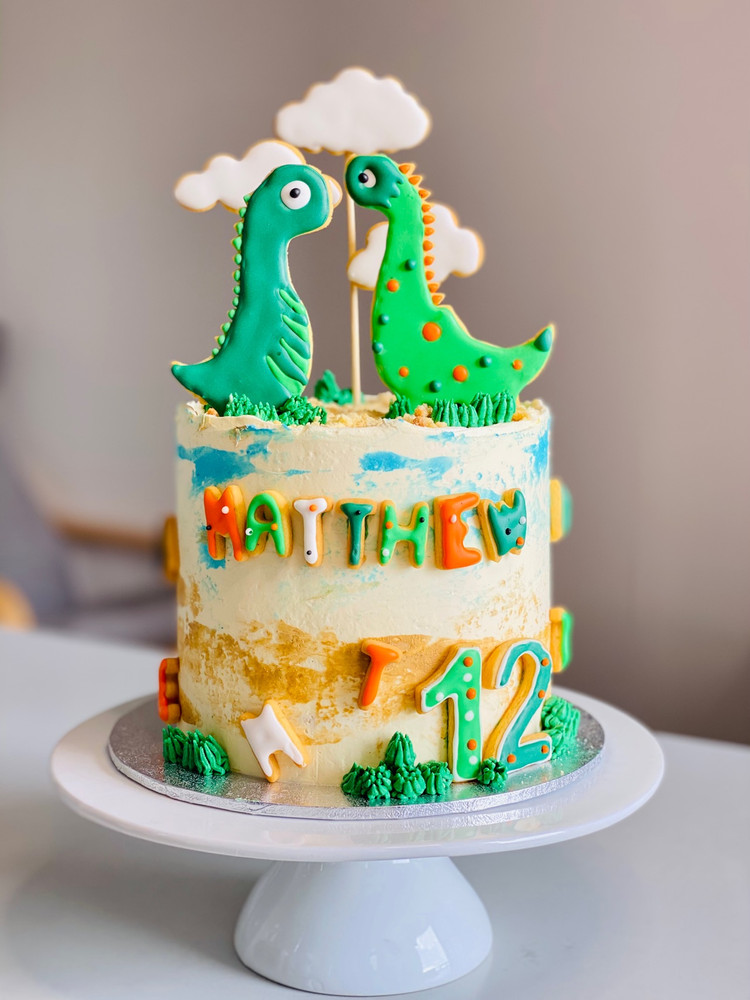 恐龙生日蛋糕图1