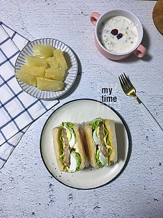 家有学子日常早餐