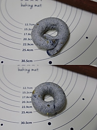 黑芝麻核桃贝果的做法图解6