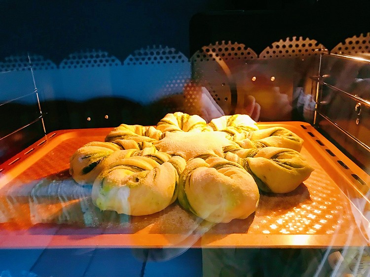 抹茶奶酥雪花❄️面包图9