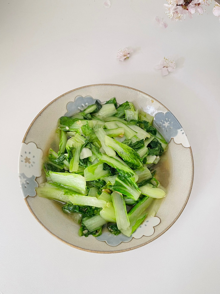 清清爽爽蒜香小白菜图3
