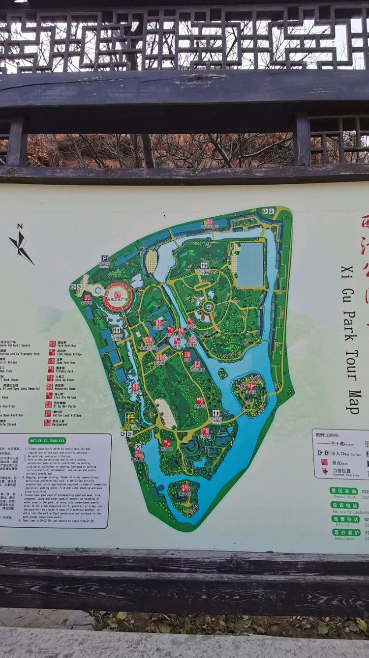 天津西沽公园平面图图片