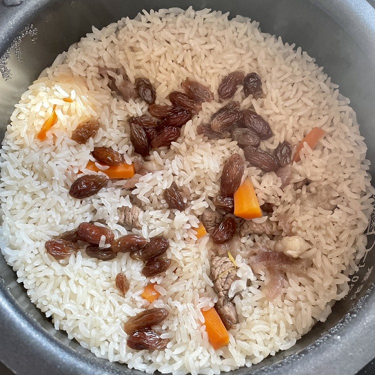 第一次做羊肉抓饭，太好吃了图2