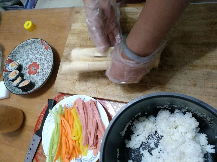 自制紫菜包饭（不习惯叫寿司😀），简单易学，味美价廉图4