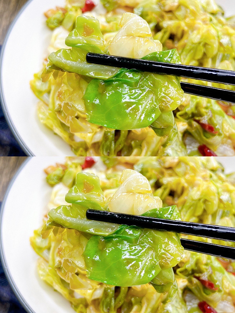🔥酸辣手撕包菜，素菜必学绝招‼️图2
