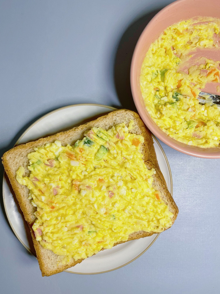减脂早餐💕｜元气土豆泥三明治🥪&燕麦水🥛✨图4