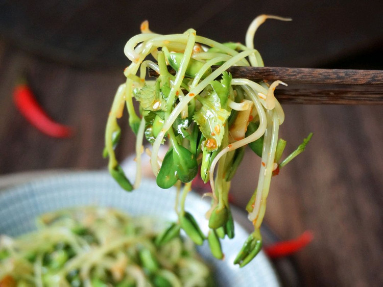 🌿凉拌豆苗👉夏日清爽美味菜～图3