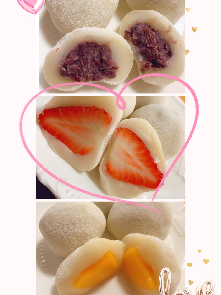 今日份美食：糯米糍🥭🍓～图1