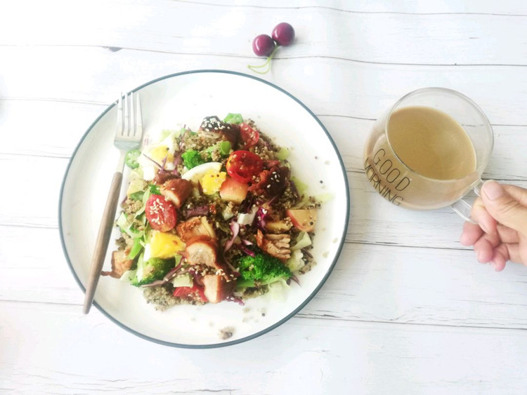 藜麦鸡肉🍖蔬菜🥬水果🍎沙拉🥗图6