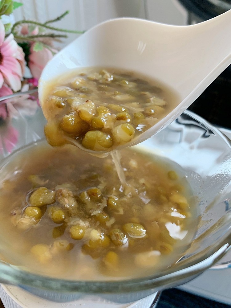 消暑佳品|陈皮绿豆沙图6