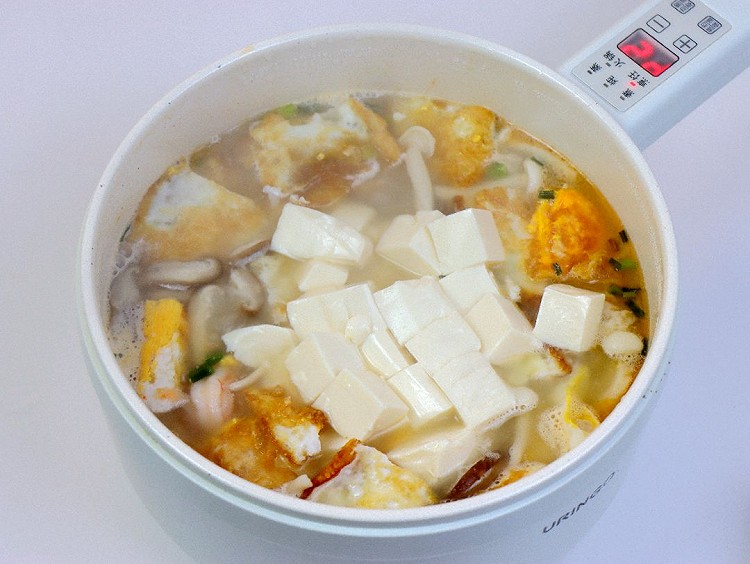 天冷了多喝菌菇豆腐汤，暖fufu一锅，鲜美嫩滑图8